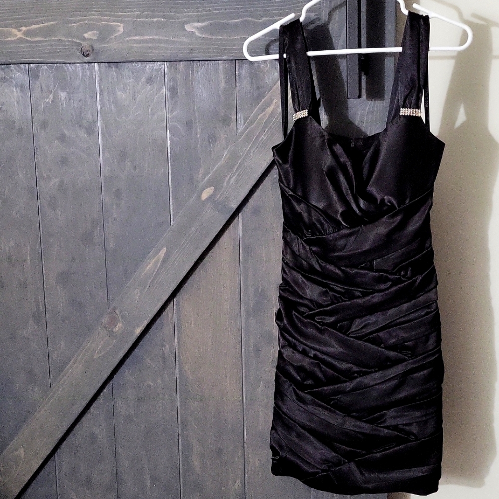 Bisou Bisou Michele Bohbot Black Size 6 Dress